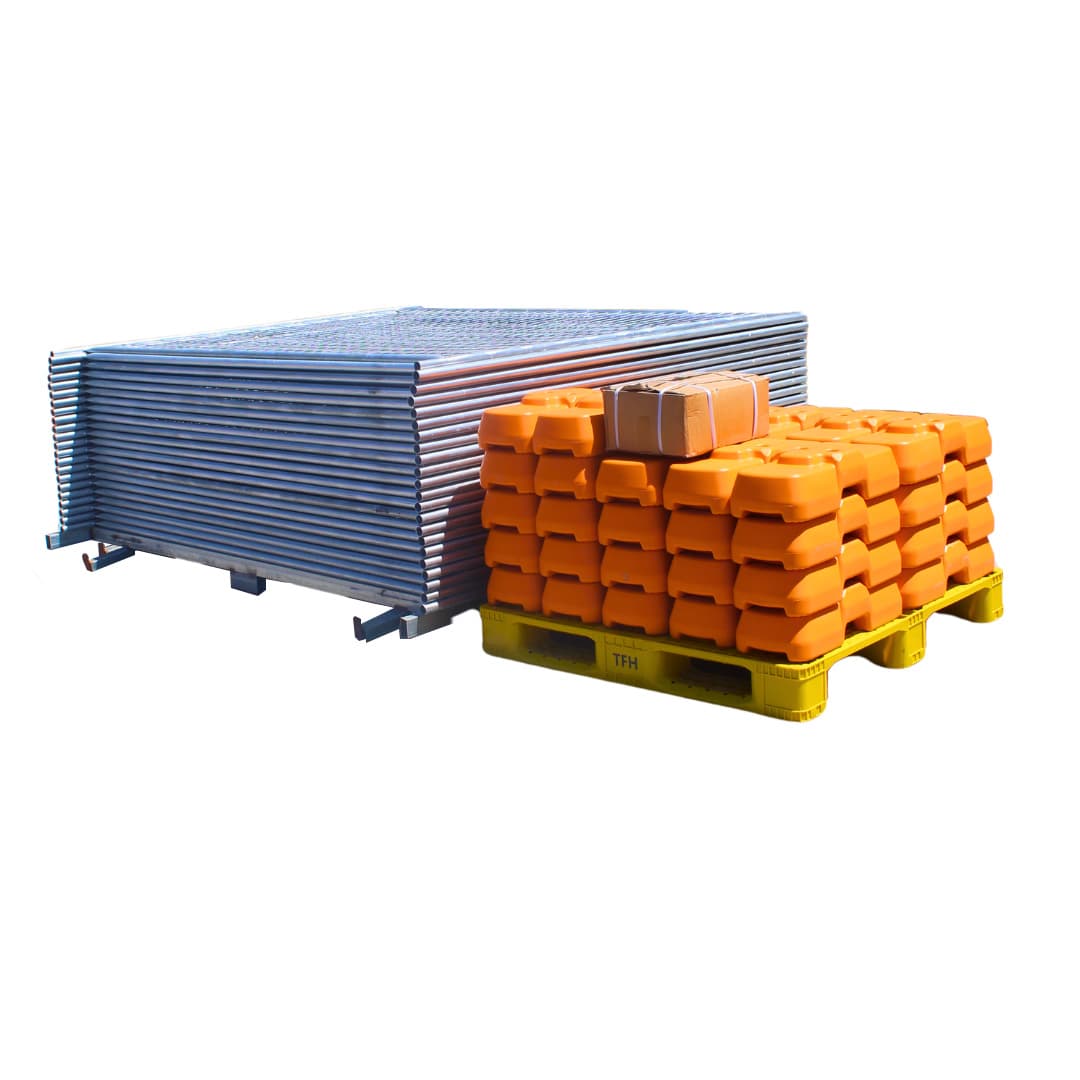 100m Light Duty Temporary Fence Package